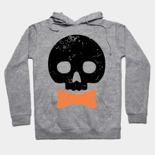 Bow Tie Skull Dot Hoodie